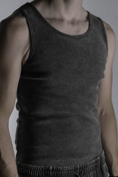 WASHED RIB TANK