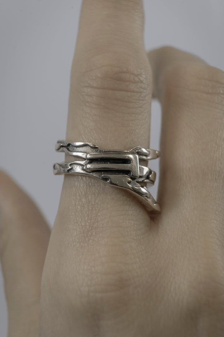 TALON RING 925 SILVER
